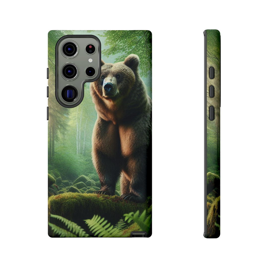 Wildlife Phone Case - Tough Bear Design for Nature Lovers