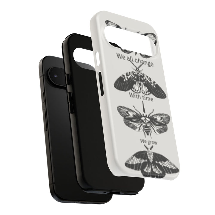 Inspirational Phone Case - We All Change With Time - Tough Cases for Nature Lovers