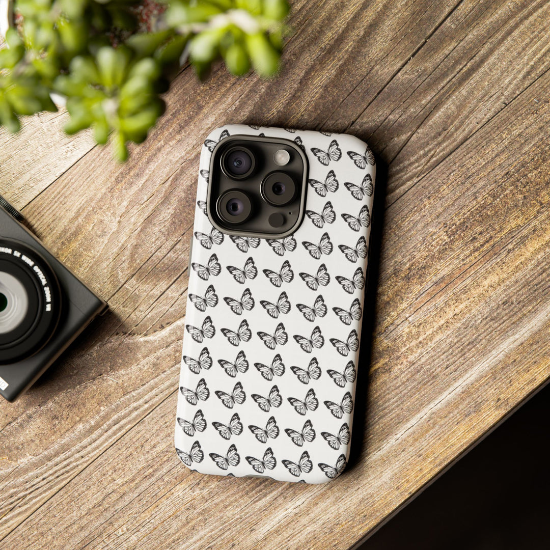 Butterfly Phone Case - Elegant Tough Case for Nature Lovers