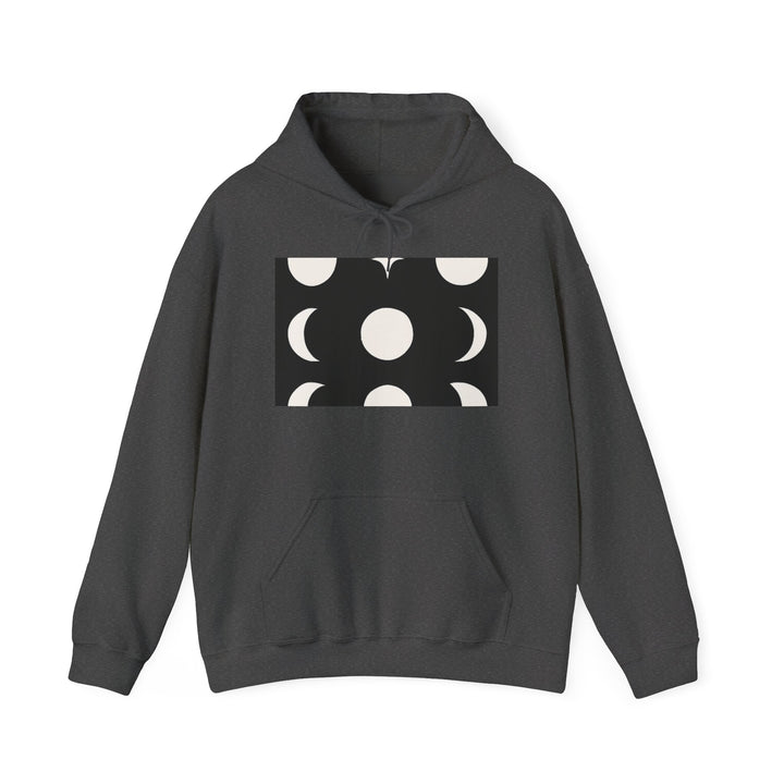 Moon Phases Unisex Hoodie, Cozy Gift for Astrology Lovers, Perfect for Fall, Winter, Art Sweatshirt, Night Sky Apparel