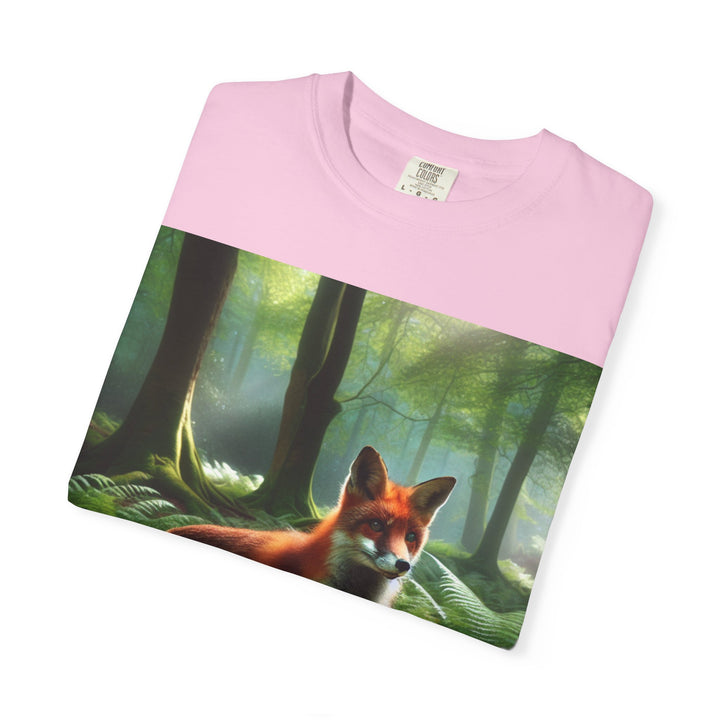 Forest Fox Unisex Garment-Dyed T-Shirt