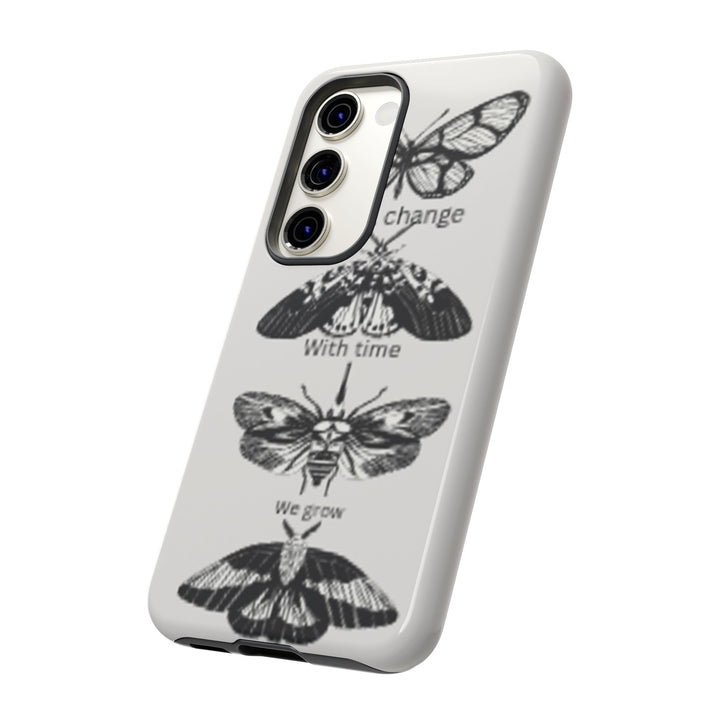 Inspirational Phone Case - We All Change With Time - Tough Cases for Nature Lovers
