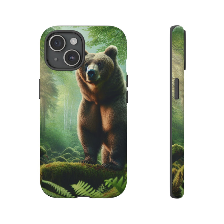 Wildlife Phone Case - Tough Bear Design for Nature Lovers