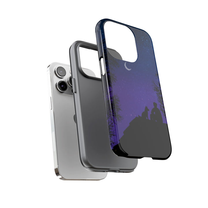 Starry Night Phone Case for Dog Lovers