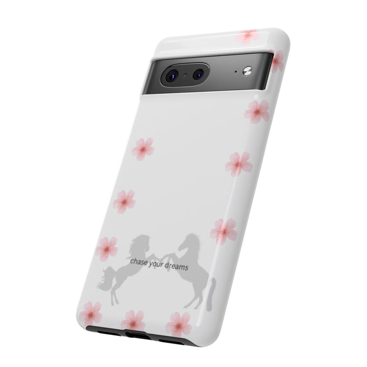 Chase Your Dreams Floral Phone Case