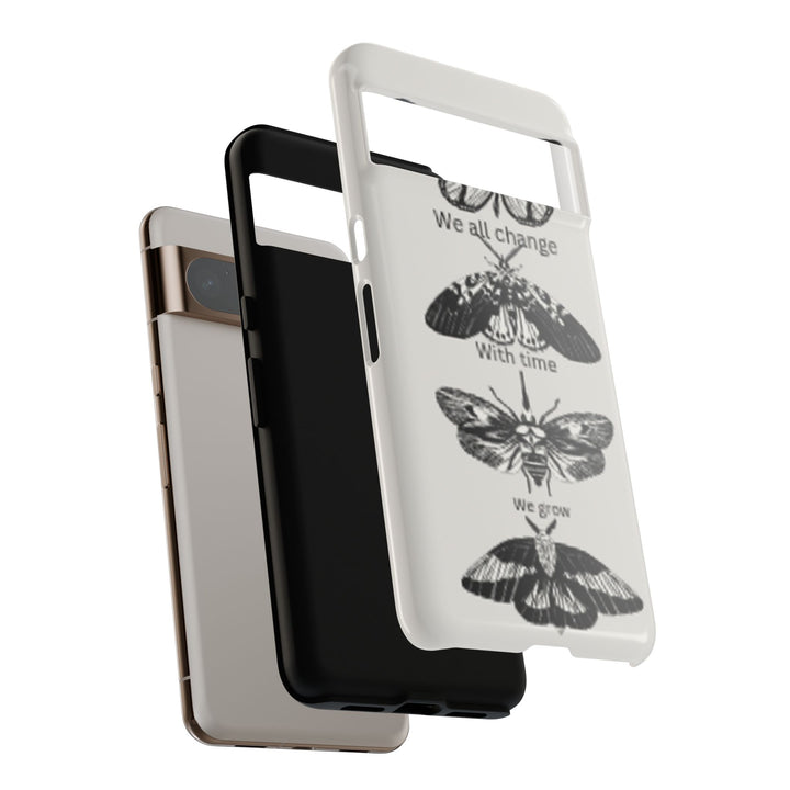Inspirational Phone Case - We All Change With Time - Tough Cases for Nature Lovers
