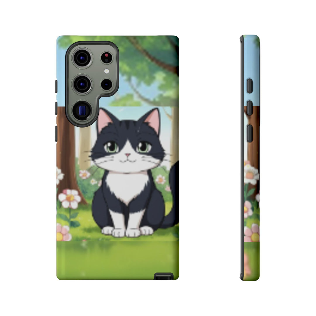 Cute Ai Cat Phone Case - Tough Cases for Animal Lovers