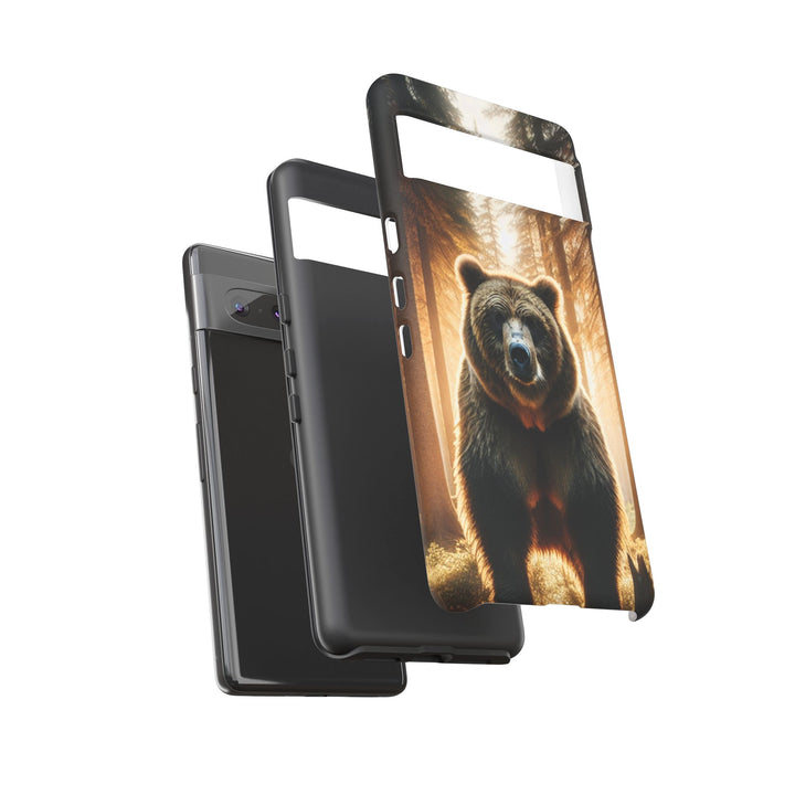 Wildlife Phone Case - Tough Cases with Bear Design, Nature Lover Gift, Animal-Themed Accessories, Eco-Friendly Tech Protection