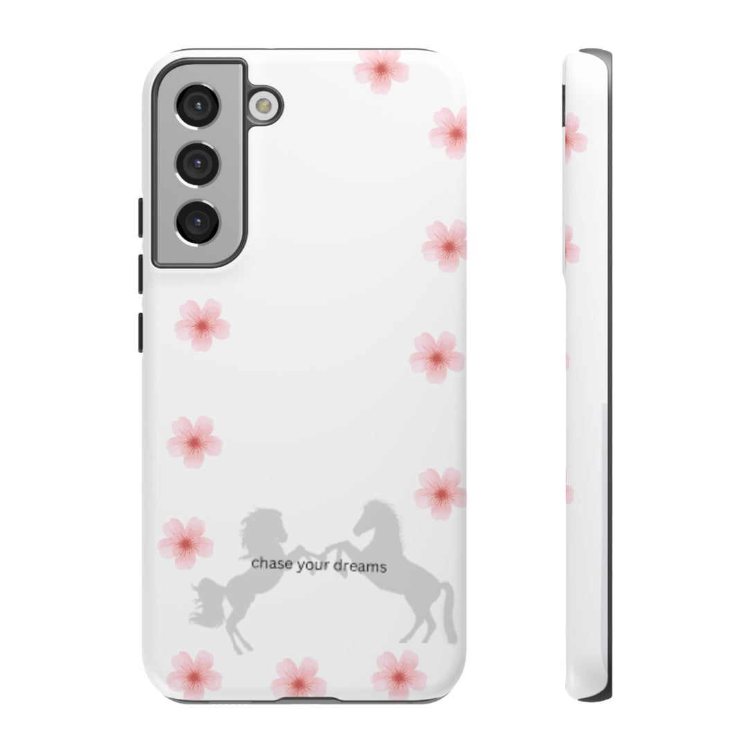 Chase Your Dreams Floral Phone Case