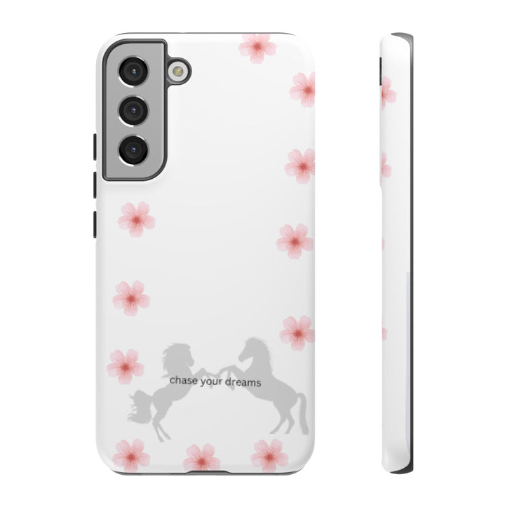 Chase Your Dreams Floral Phone Case