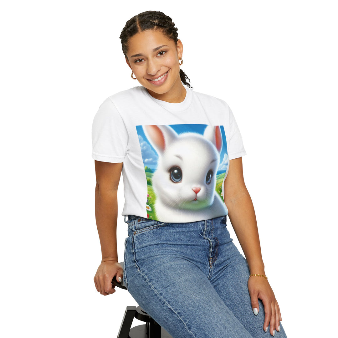 Cute Bunny Graphic Unisex T-Shirt - Perfect for Spring and Easter Celebrations
