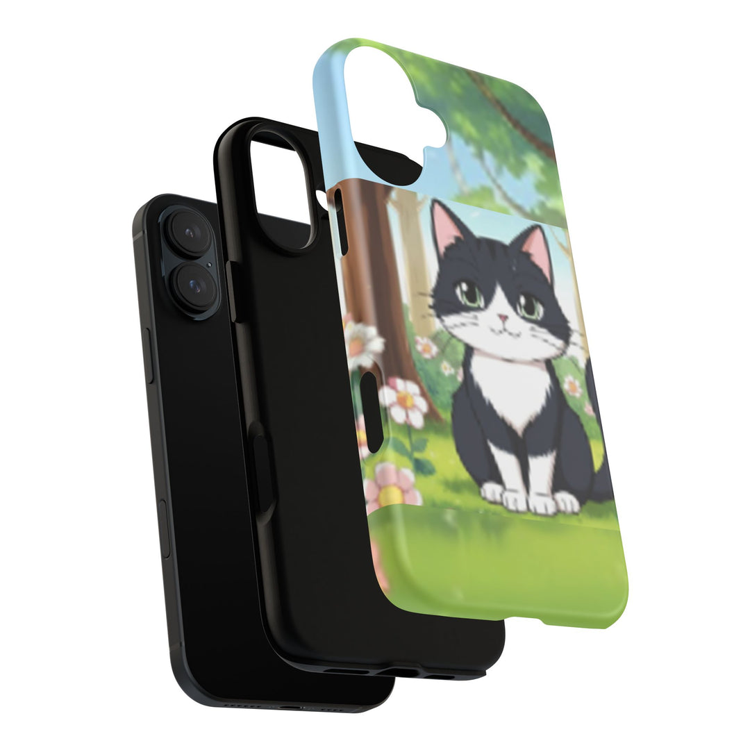 Cute Ai Cat Phone Case - Tough Cases for Animal Lovers