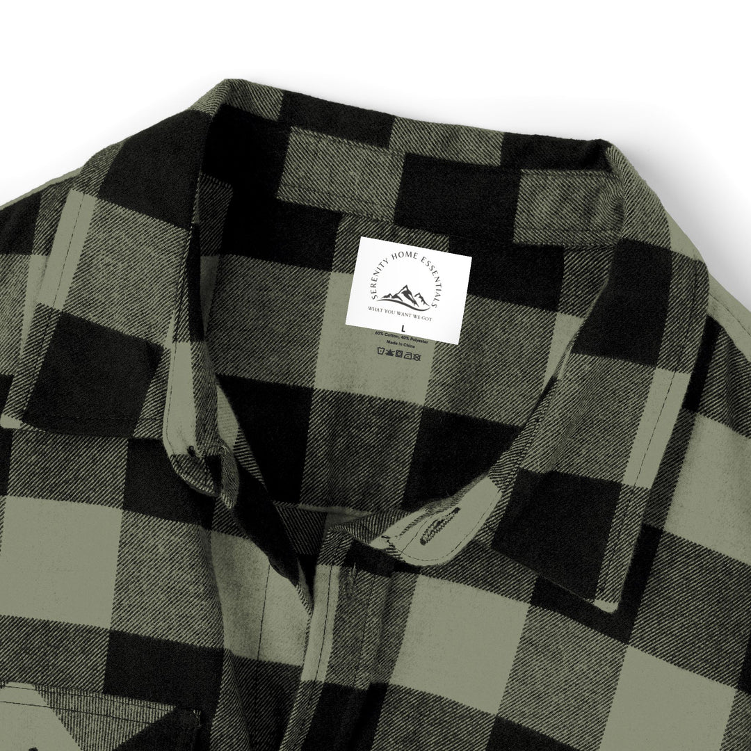80s Inspired Unisex Flannel Shirt - Retro Cozy Casual Wear