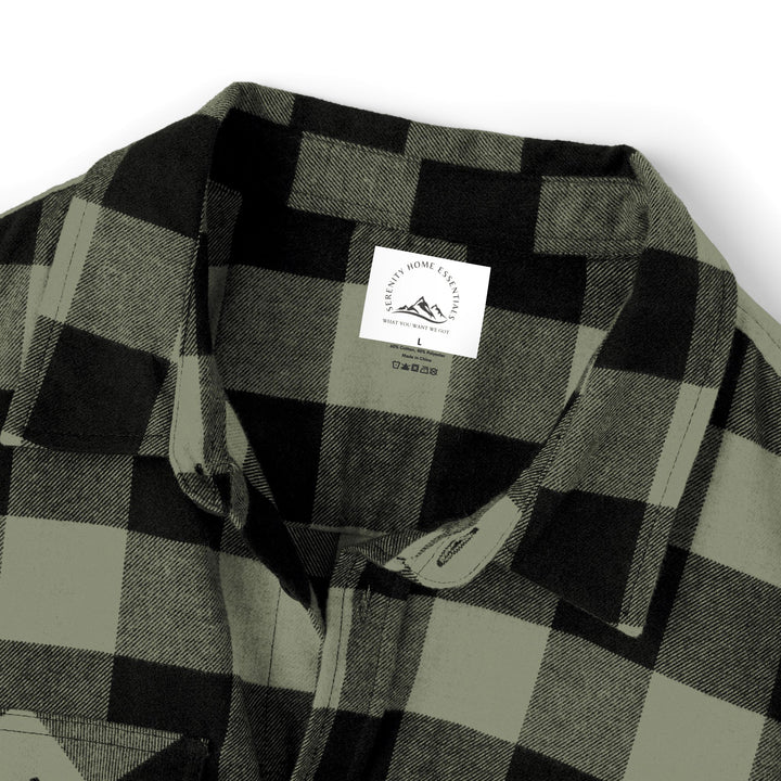 80s Inspired Unisex Flannel Shirt - Retro Cozy Casual Wear