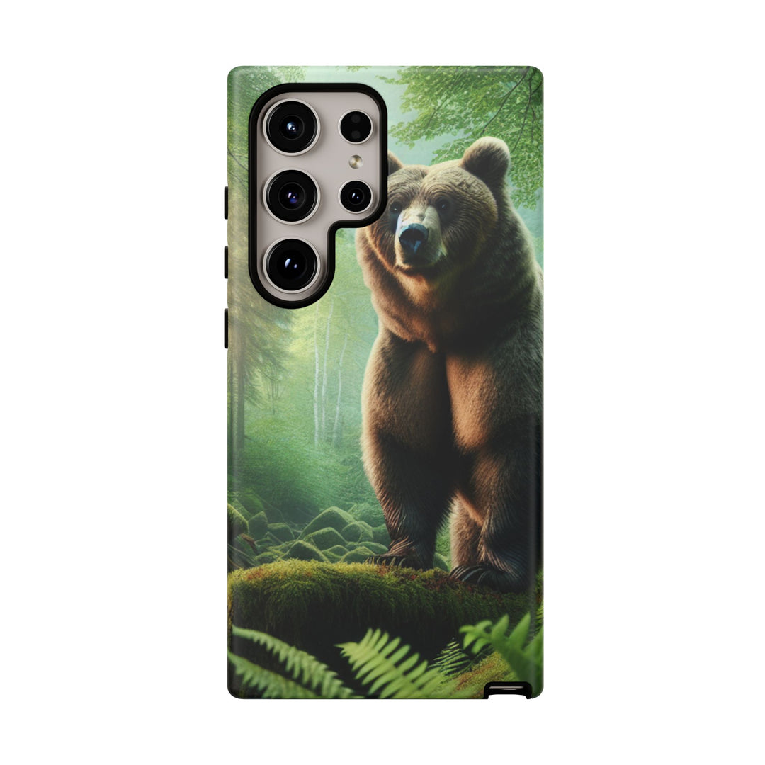 Wildlife Phone Case - Tough Bear Design for Nature Lovers