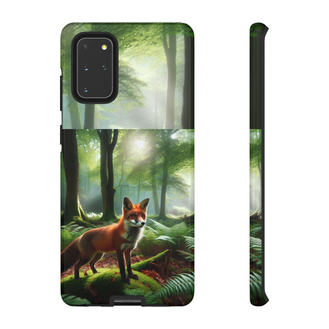 Nature-Inspired Tough Case with Fox Design