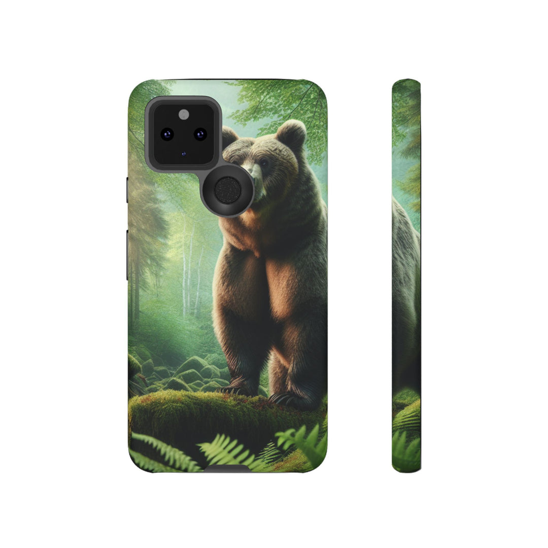 Wildlife Phone Case - Tough Bear Design for Nature Lovers
