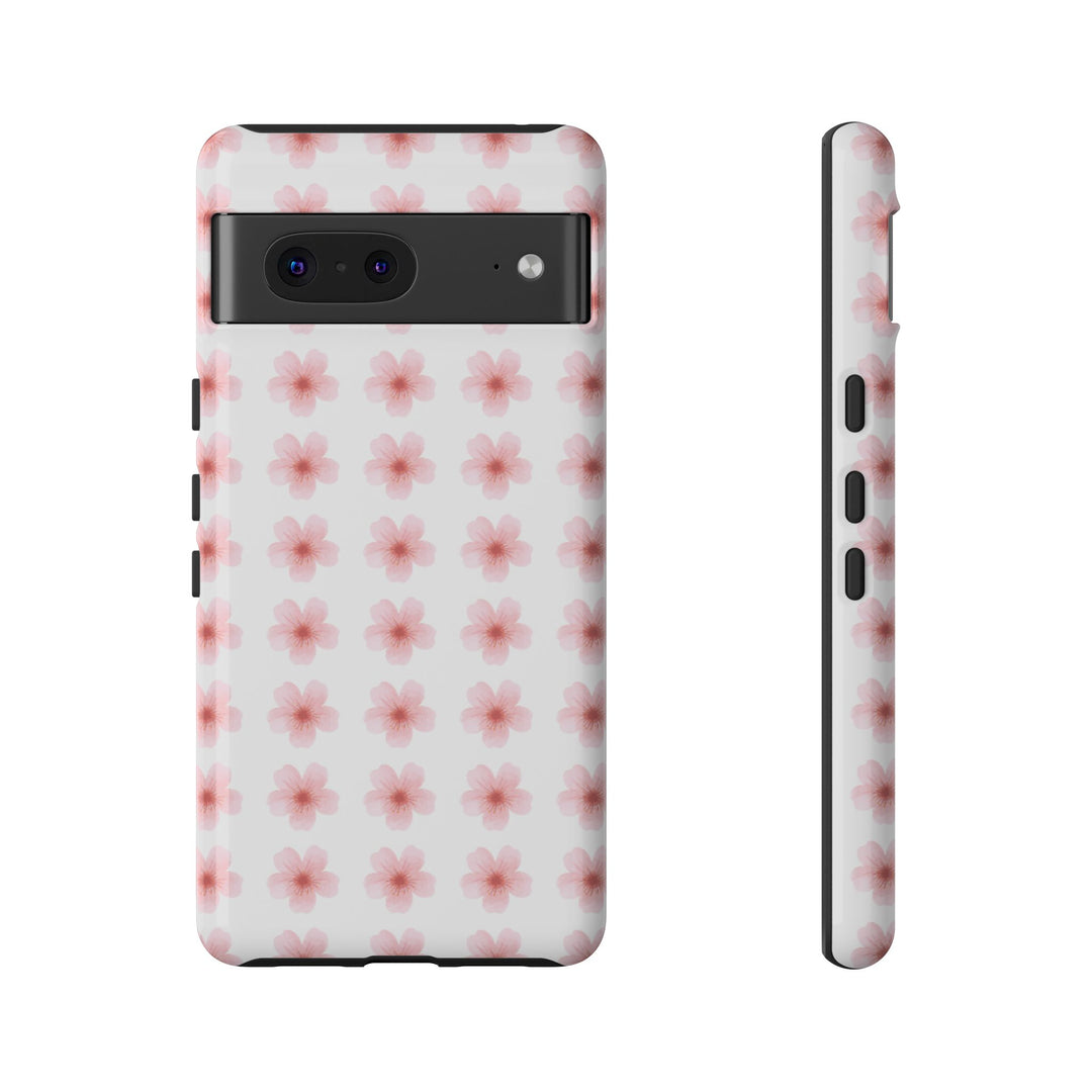 Cherry Blossom Tough Phone Case - Floral Design for Spring & Summer