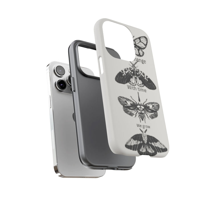 Inspirational Phone Case - We All Change With Time - Tough Cases for Nature Lovers