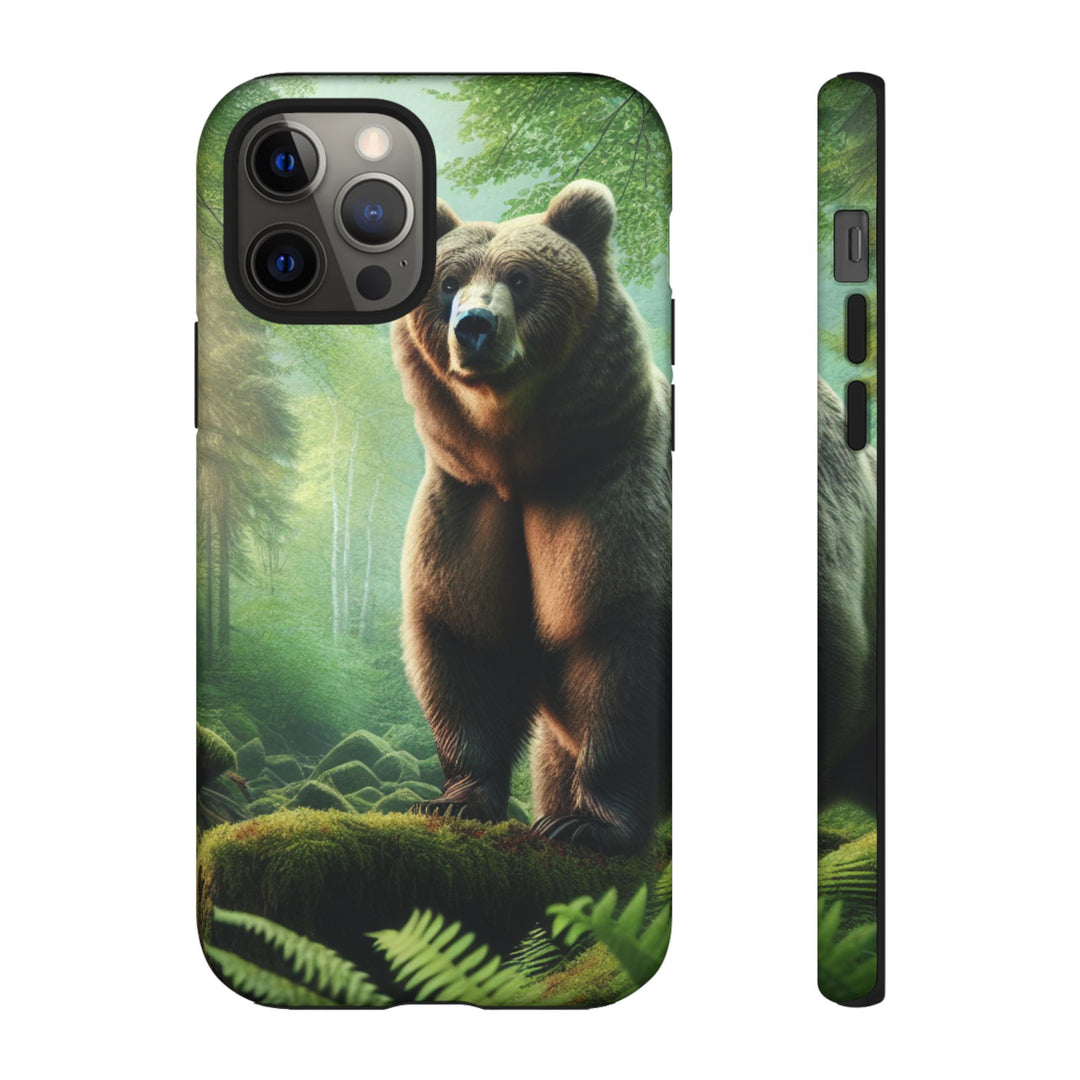 Wildlife Phone Case - Tough Bear Design for Nature Lovers