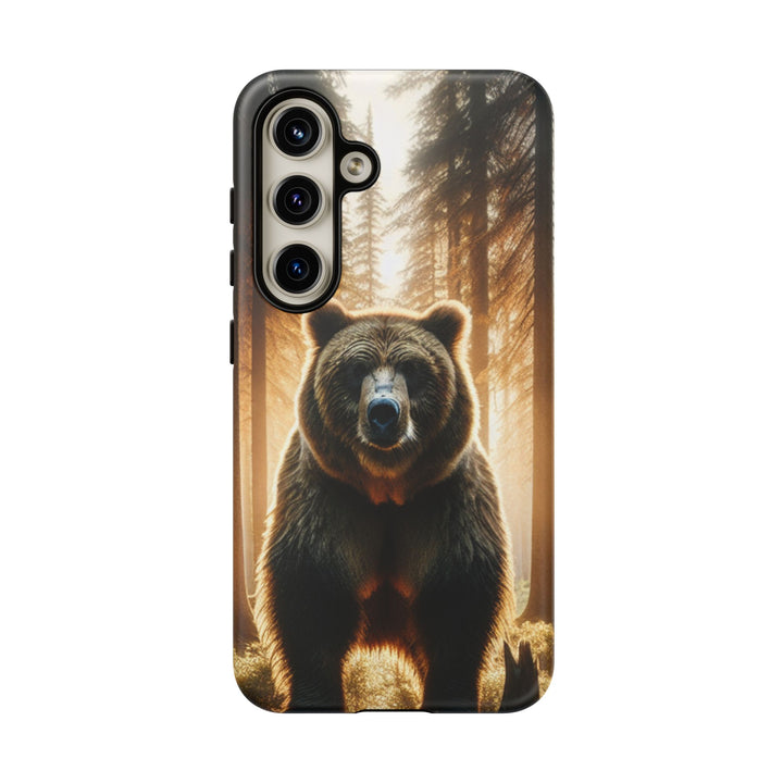 Wildlife Phone Case - Tough Cases with Bear Design, Nature Lover Gift, Animal-Themed Accessories, Eco-Friendly Tech Protection