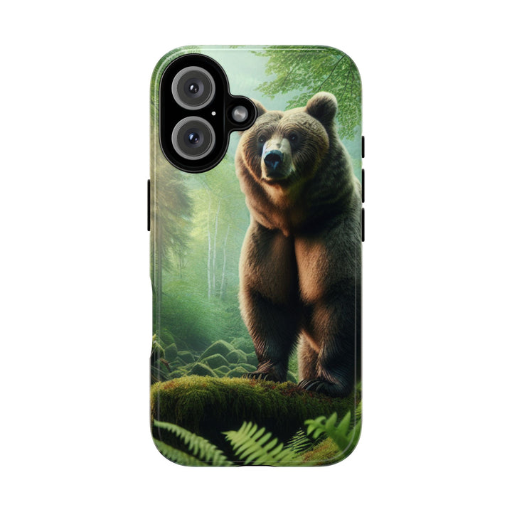Wildlife Phone Case - Tough Bear Design for Nature Lovers