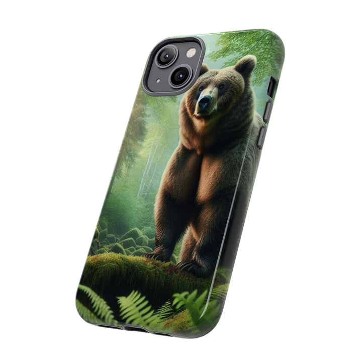 Wildlife Phone Case - Tough Bear Design for Nature Lovers