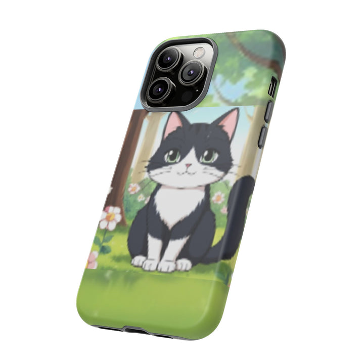 Cute Ai Cat Phone Case - Tough Cases for Animal Lovers