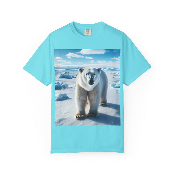 Polar Bear Graphic Unisex Garment-Dyed T-Shirt