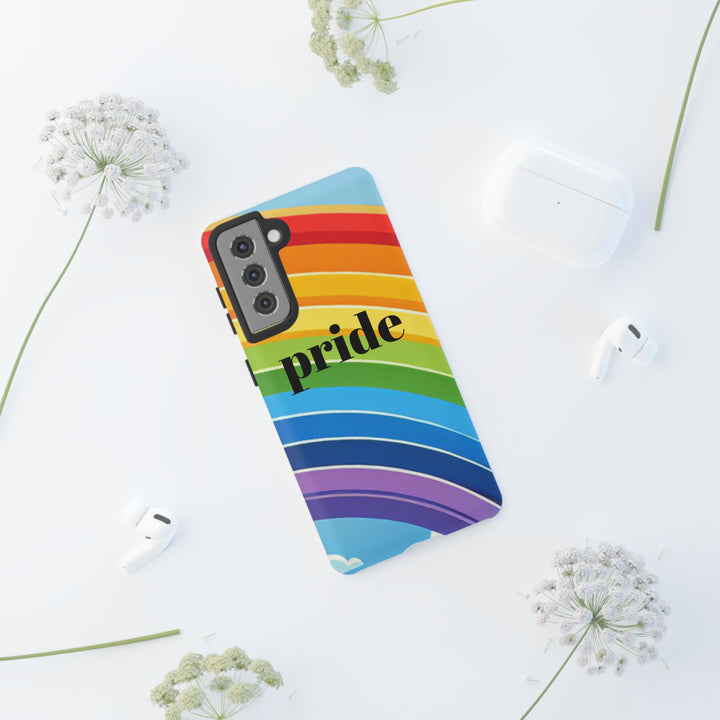 Pride Phone Case - Rainbow Gradient, LGBTQ+ Accessory, Colorful Phone Cover, Unique Gift for Pride Month, Phone Protection