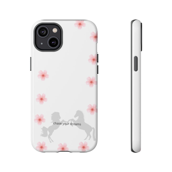 Chase Your Dreams Floral Phone Case