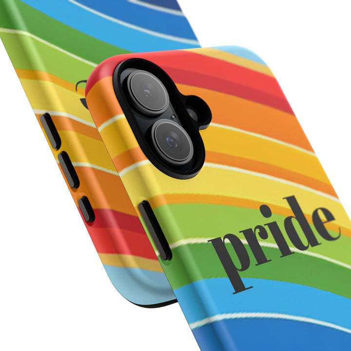 Pride Phone Case - Rainbow Gradient, LGBTQ+ Accessory, Colorful Phone Cover, Unique Gift for Pride Month, Phone Protection