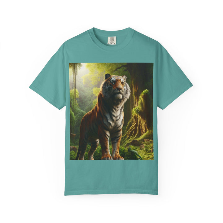 Majestic Tiger Unisex Garment-Dyed T-Shirt