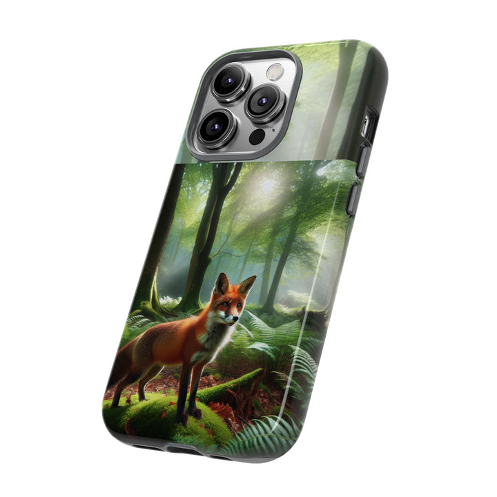 Nature-Inspired Tough Case with Fox Design