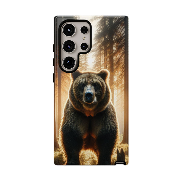 Wildlife Phone Case - Tough Cases with Bear Design, Nature Lover Gift, Animal-Themed Accessories, Eco-Friendly Tech Protection