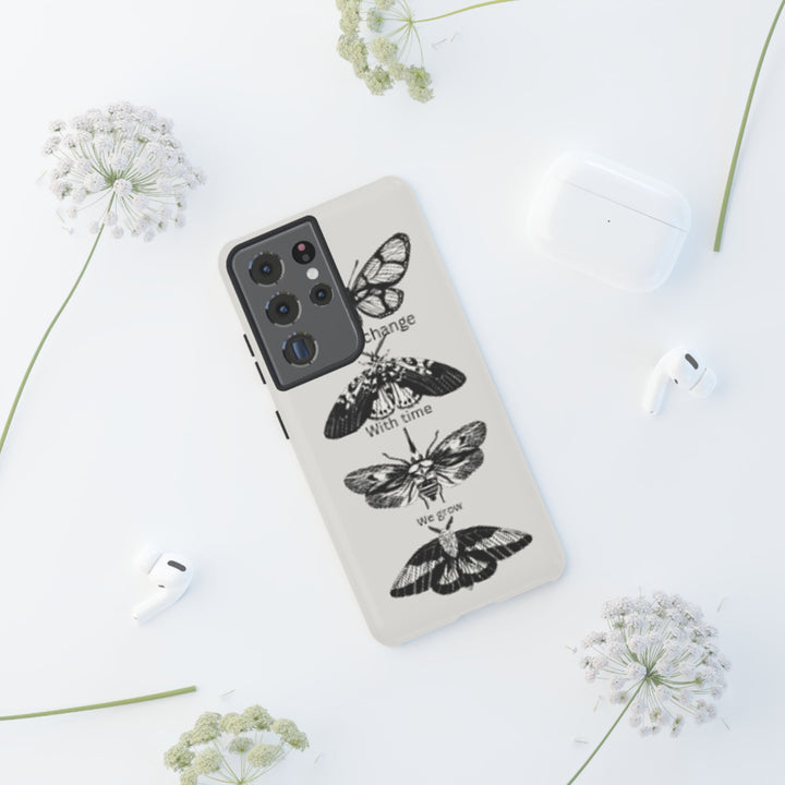 Inspirational Phone Case - We All Change With Time - Tough Cases for Nature Lovers