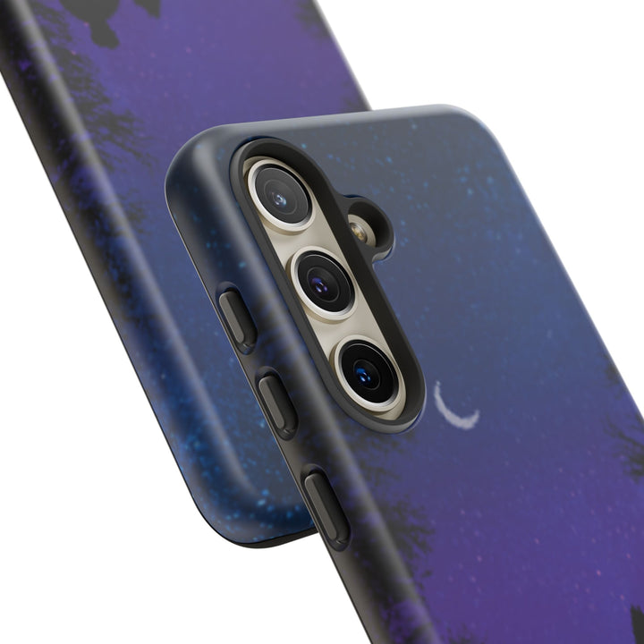Starry Night Phone Case for Dog Lovers