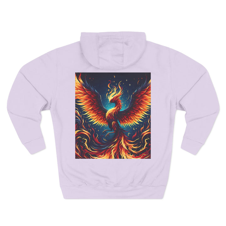 Three-Panel Fleece Hoodie