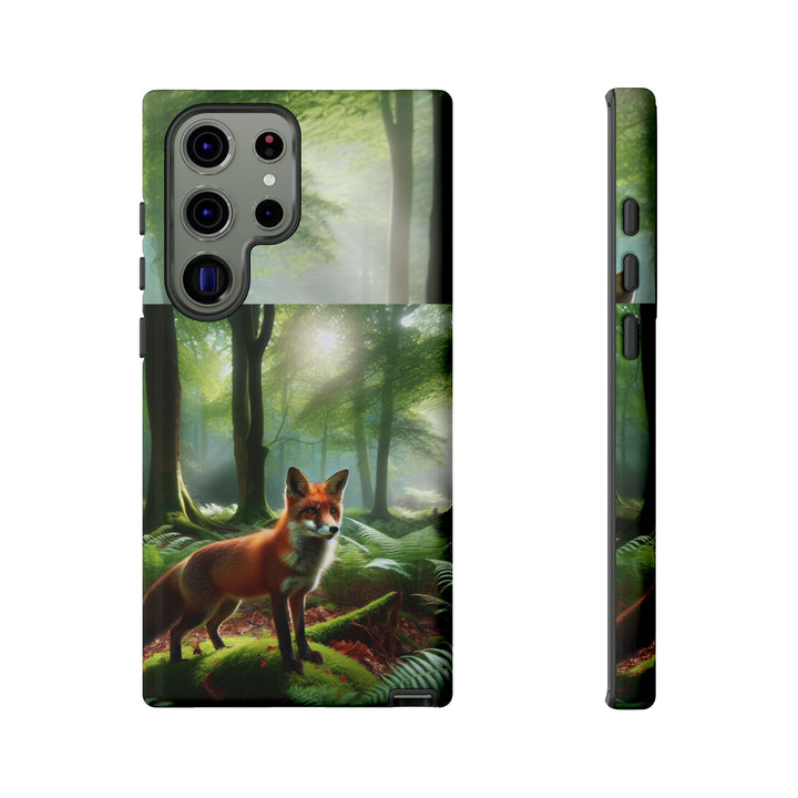 Nature-Inspired Tough Case with Fox Design