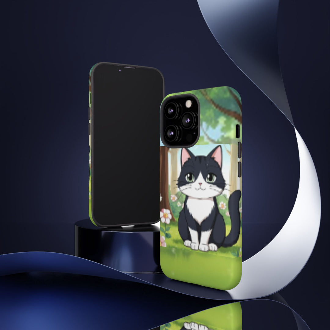 Cute Ai Cat Phone Case - Tough Cases for Animal Lovers