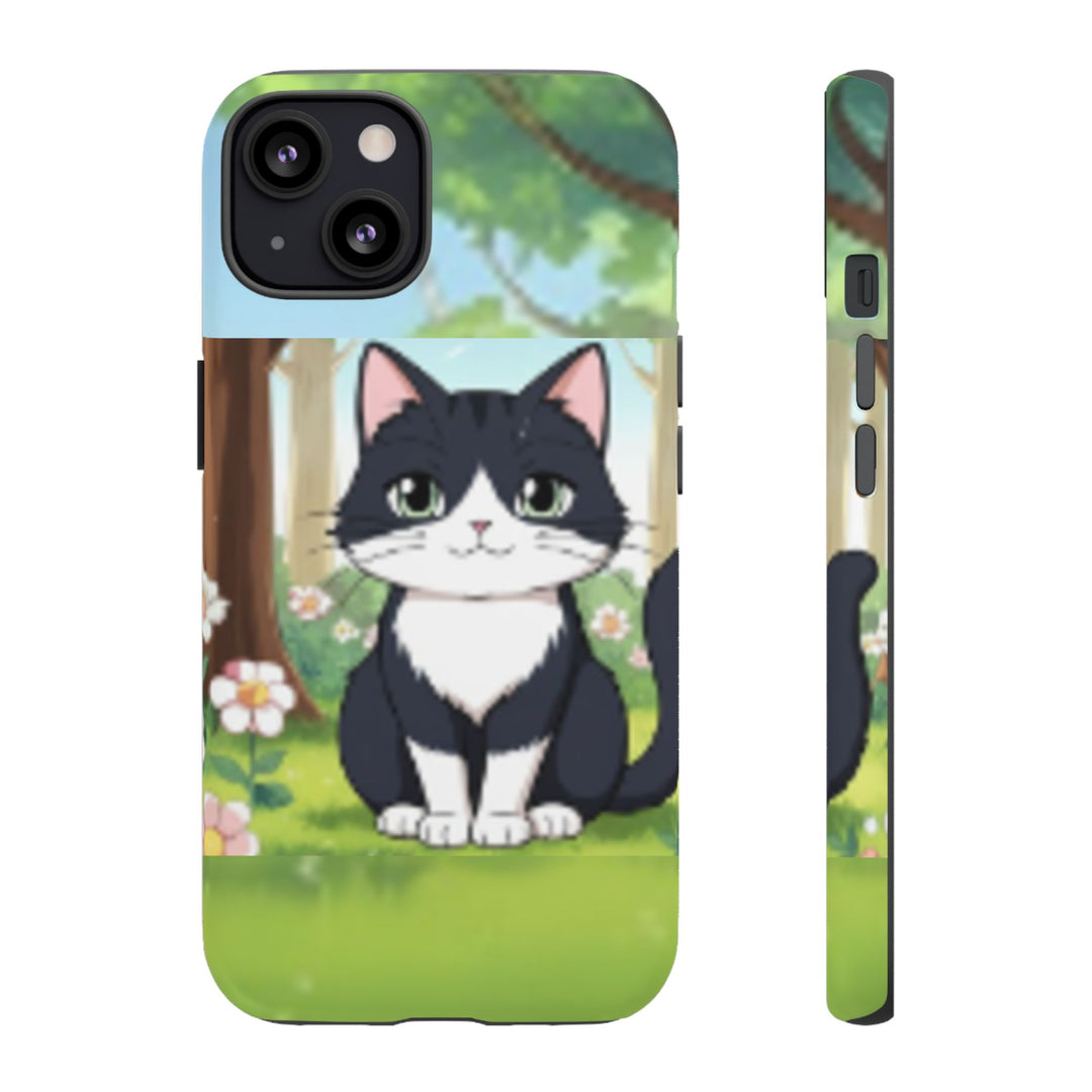 Cute Ai Cat Phone Case - Tough Cases for Animal Lovers
