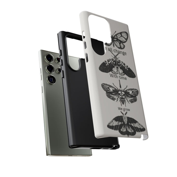 Inspirational Phone Case - We All Change With Time - Tough Cases for Nature Lovers