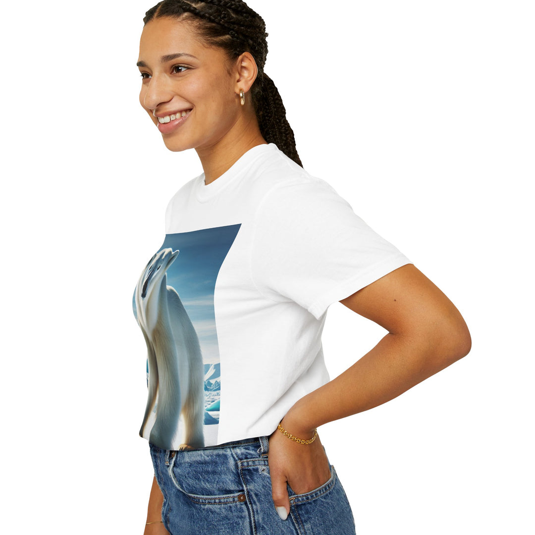 Unisex Polar Bear Graphic Tee - Sustainable & Stylish