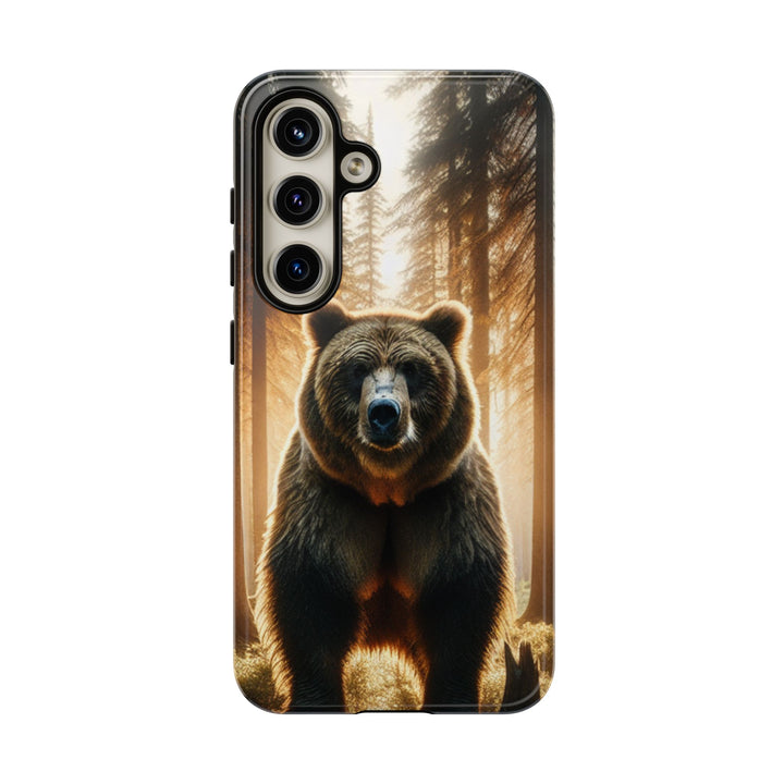 Wildlife Phone Case - Tough Cases with Bear Design, Nature Lover Gift, Animal-Themed Accessories, Eco-Friendly Tech Protection