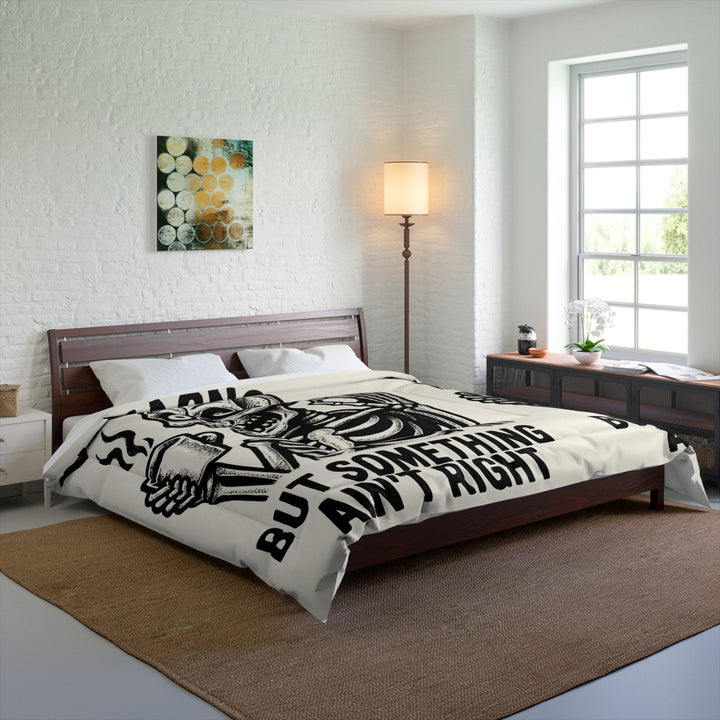 "Undiagnosed" Skeleton Comforter