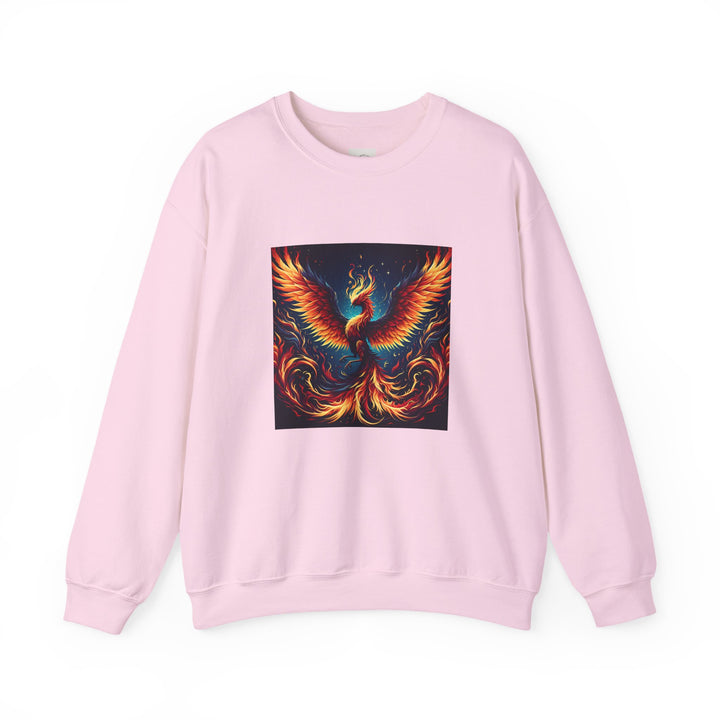 Fiery Phoenix Sweatshirt - Cozy Unisex Crewneck, Gift for Art Lovers