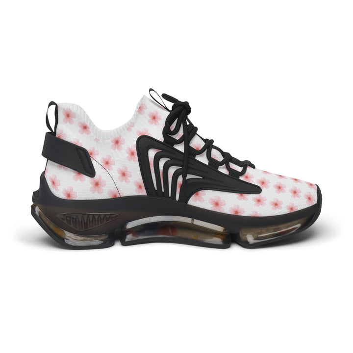 Women's Floral Mesh Sneakers - Lightweight Comfort for Active Lifestyle