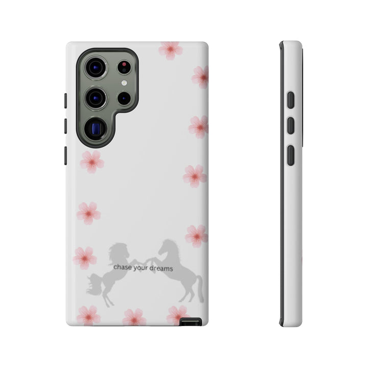 Chase Your Dreams Floral Phone Case