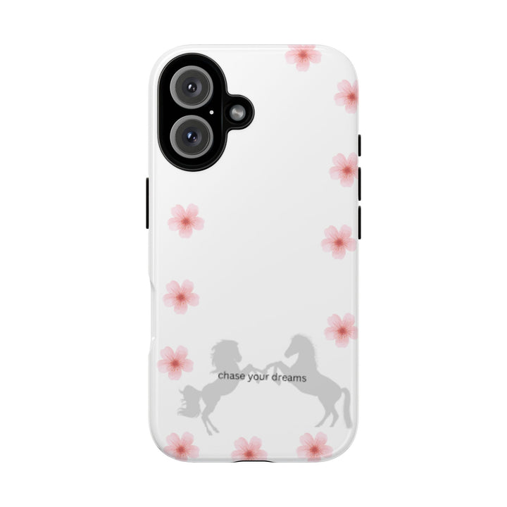 Chase Your Dreams Floral Phone Case