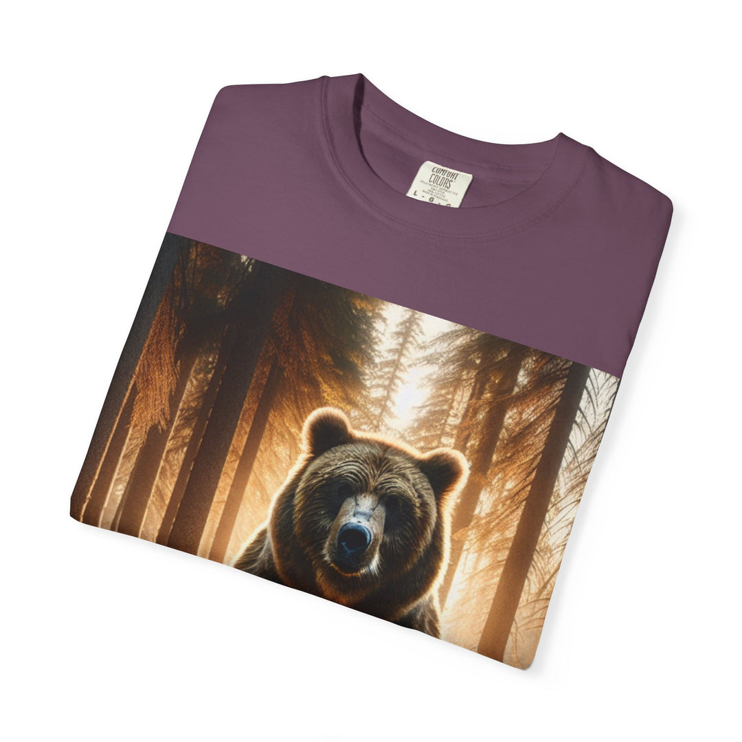 Nature-Inspired Bear Graphic Unisex T-Shirt